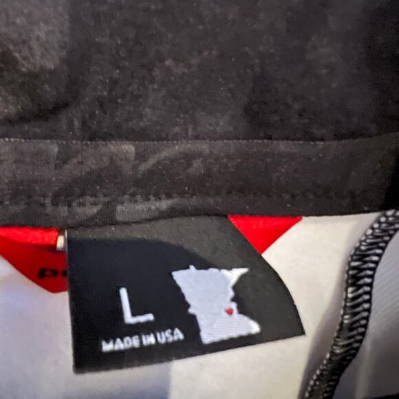 Podium Wear Jacket Womens Large Alaskan Team Purple White Performance Running - Picture 9 of 9